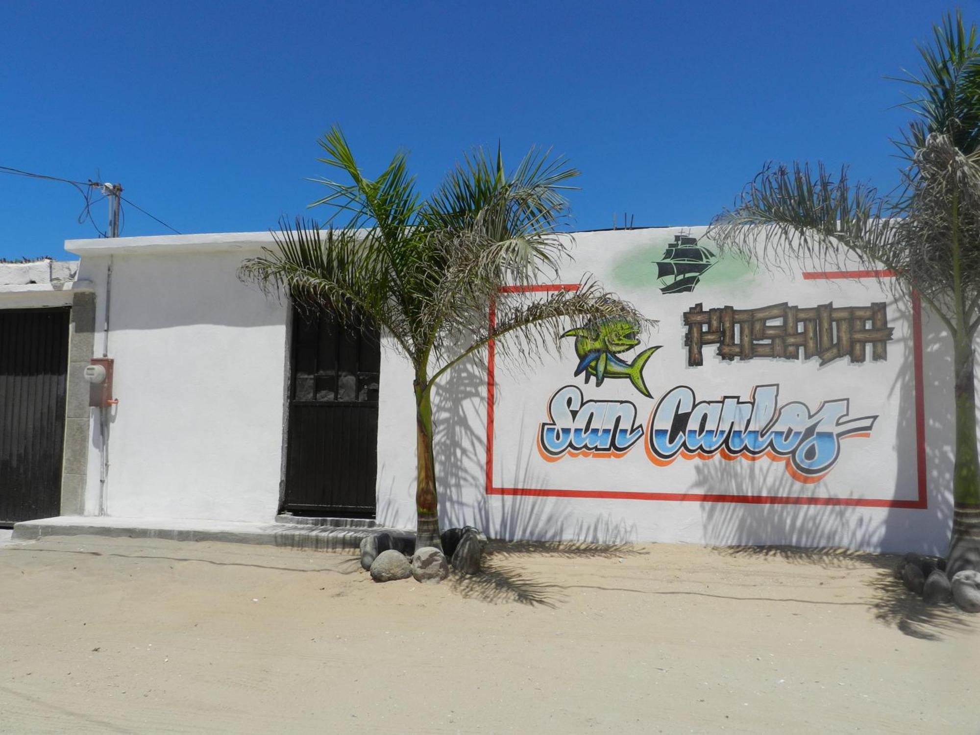 Posada San Carlos Puerto San Carlos Ngoại thất bức ảnh
